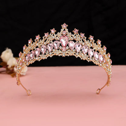 Rhinestone Wedding Headband Crown Tiara