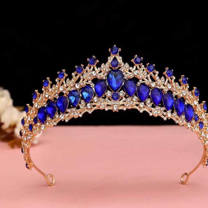 Rhinestone Wedding Headband Crown Tiara