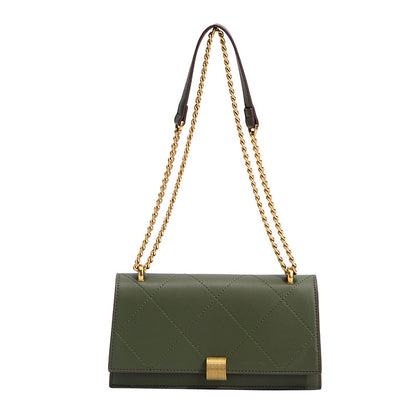 Rhombus Chain Crossbody Bag