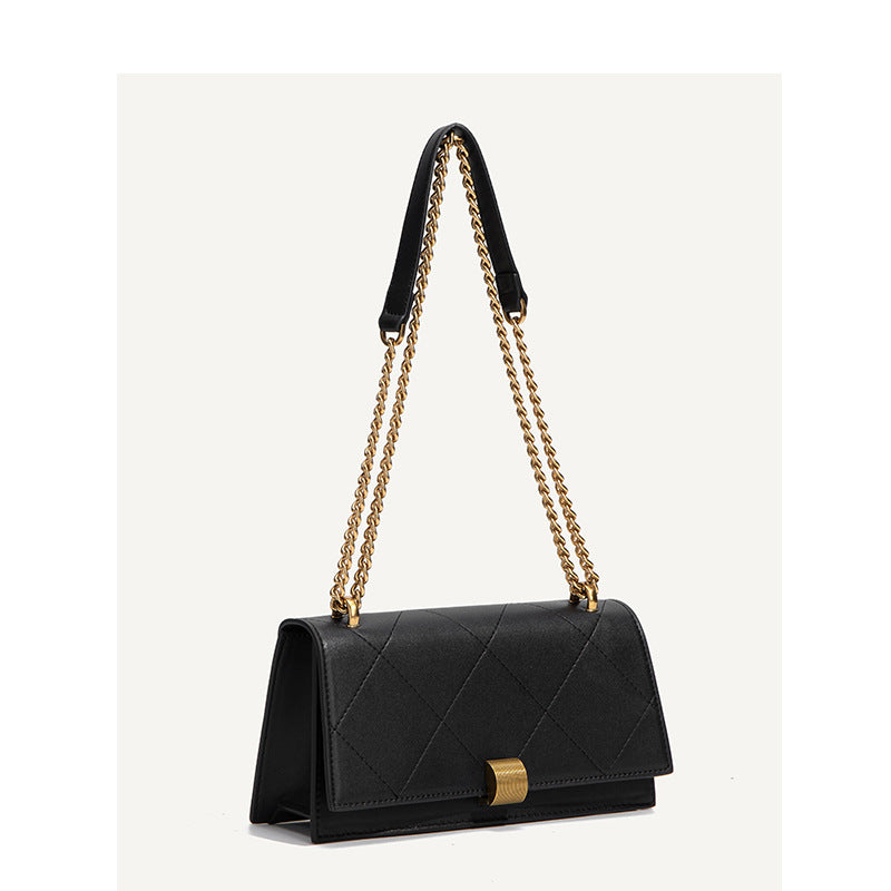 Rhombus Chain Crossbody Bag