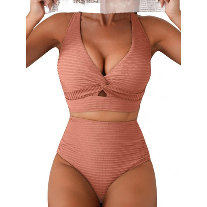 Ribbed Bikini Two-Piece Swimsuit