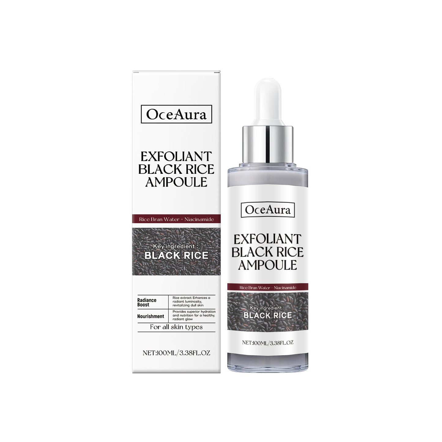 Rice Exfoliating Essence for Facial Care