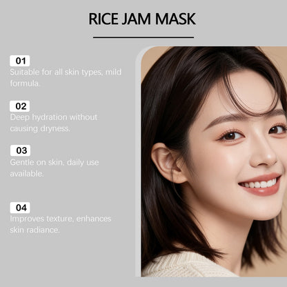 Rice Milk Hydrating and Rejuvenating Facial Mask