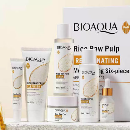 Rice pulp skincare
