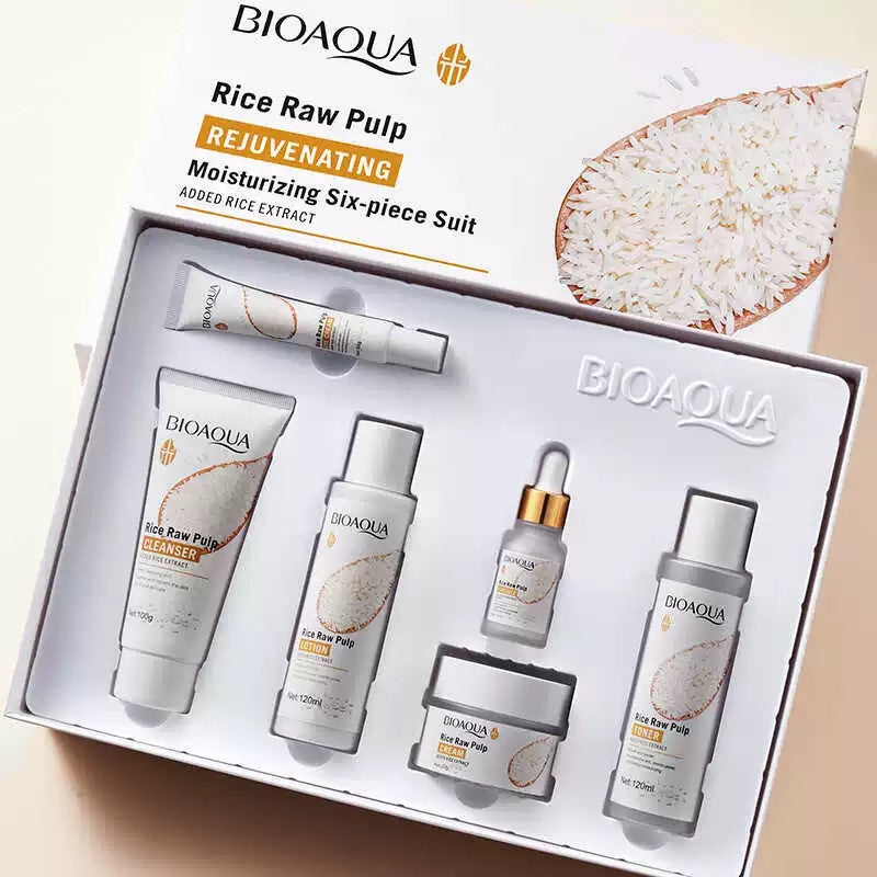 Rice pulp skincare