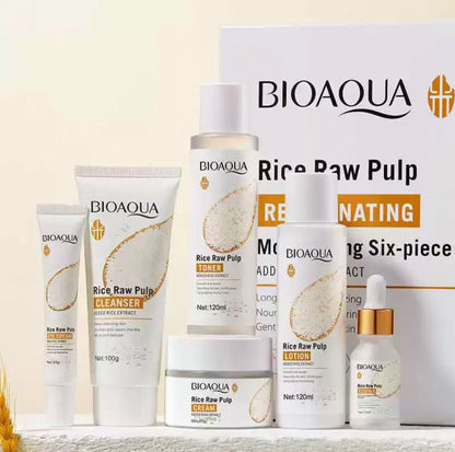 Rice pulp skincare