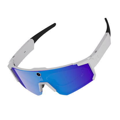 Riding AI smart glasses with built-in camera and UV protection