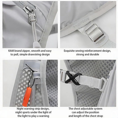 Riding and hiking backpack