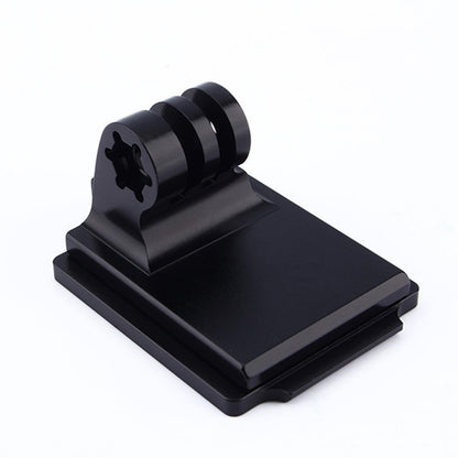 Riding helmet mounting bracket