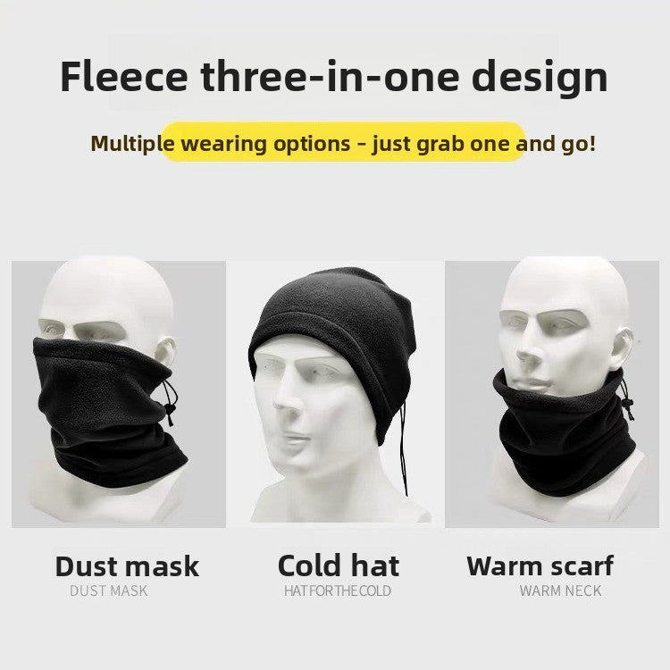 Riding mask scarf