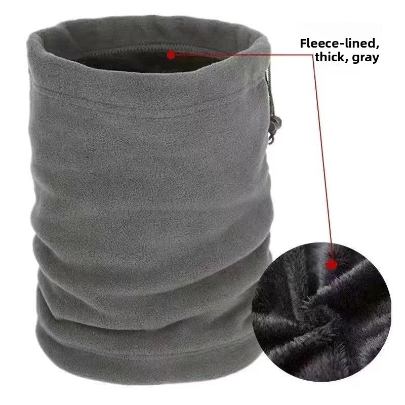 Riding mask scarf