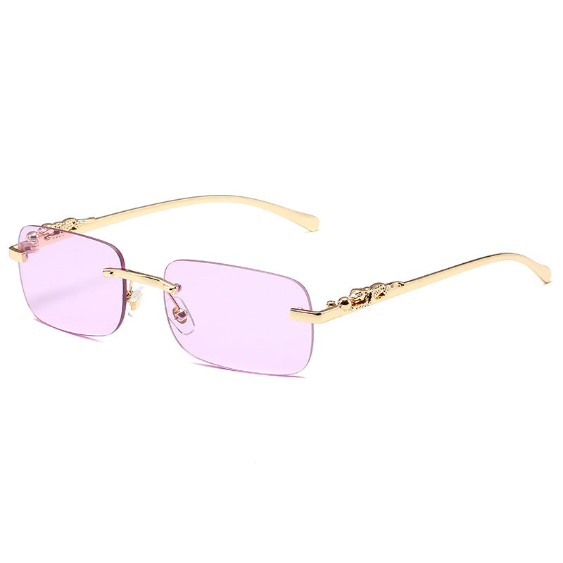 Rimless Square Sunglasses