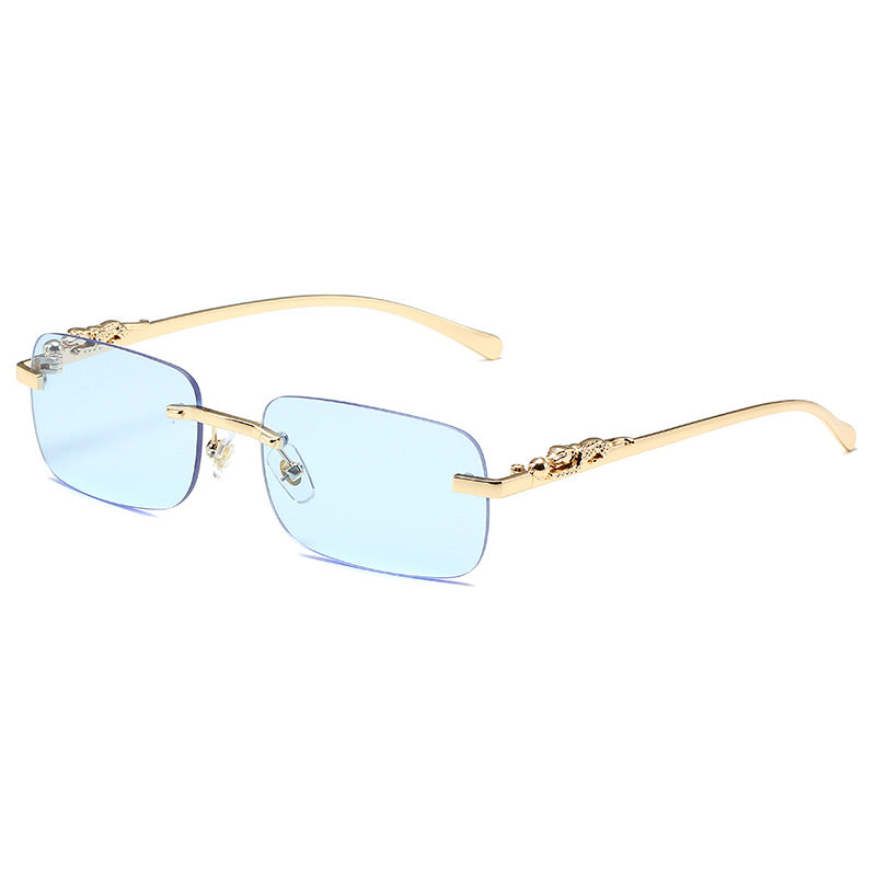 Rimless Square Sunglasses