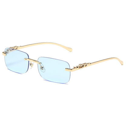 Rimless Square Sunglasses