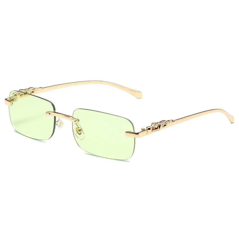 Rimless Square Sunglasses