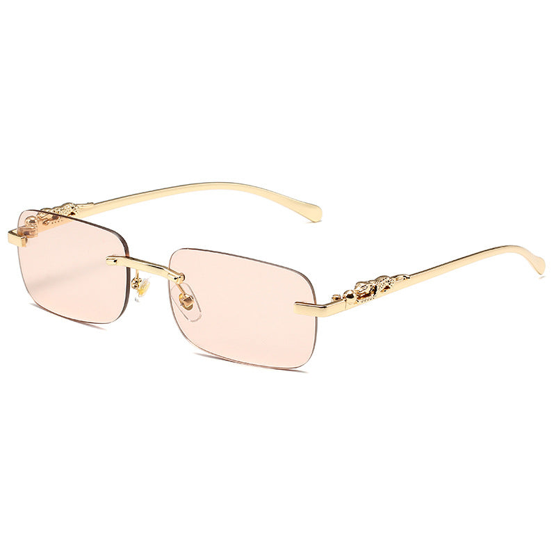Rimless Square Sunglasses