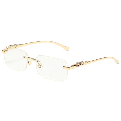 Rimless Square Sunglasses