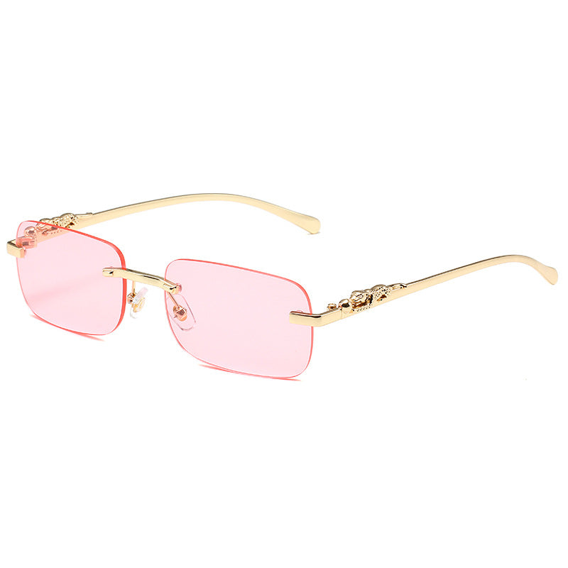 Rimless Square Sunglasses