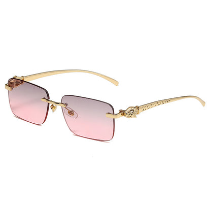 Rimless sunglasses