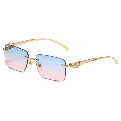 Rimless sunglasses
