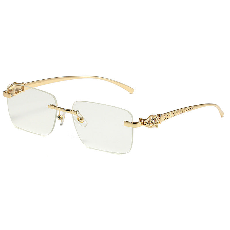 Rimless sunglasses