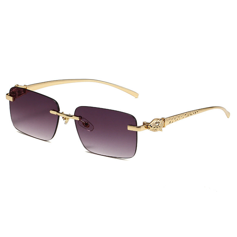 Rimless sunglasses