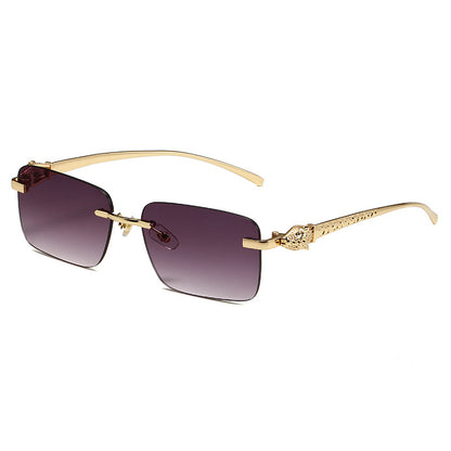 Rimless sunglasses