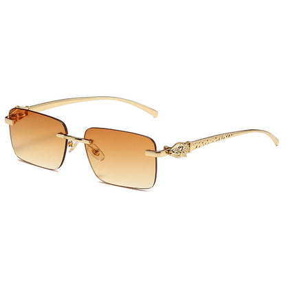 Rimless sunglasses
