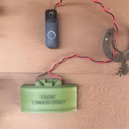 Ring Cam Claymore Mine Doorbell Decoration