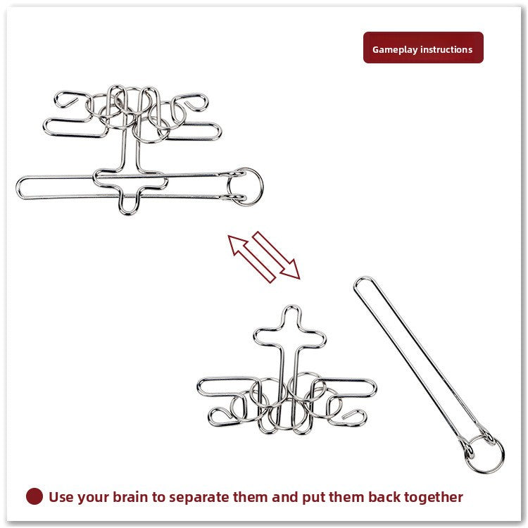Ring-Release Puzzle Toy