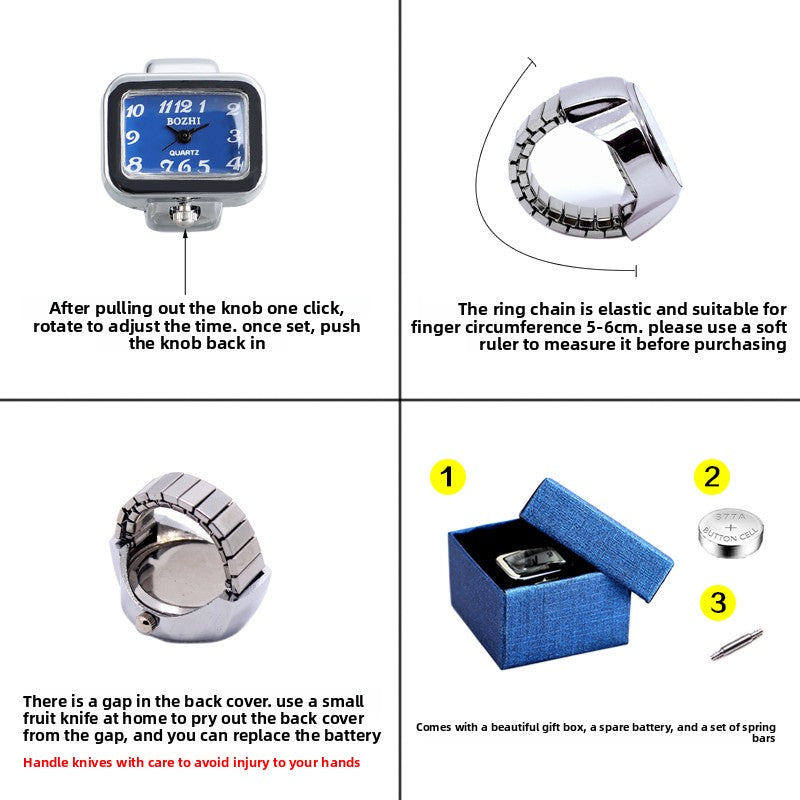 Ring watch