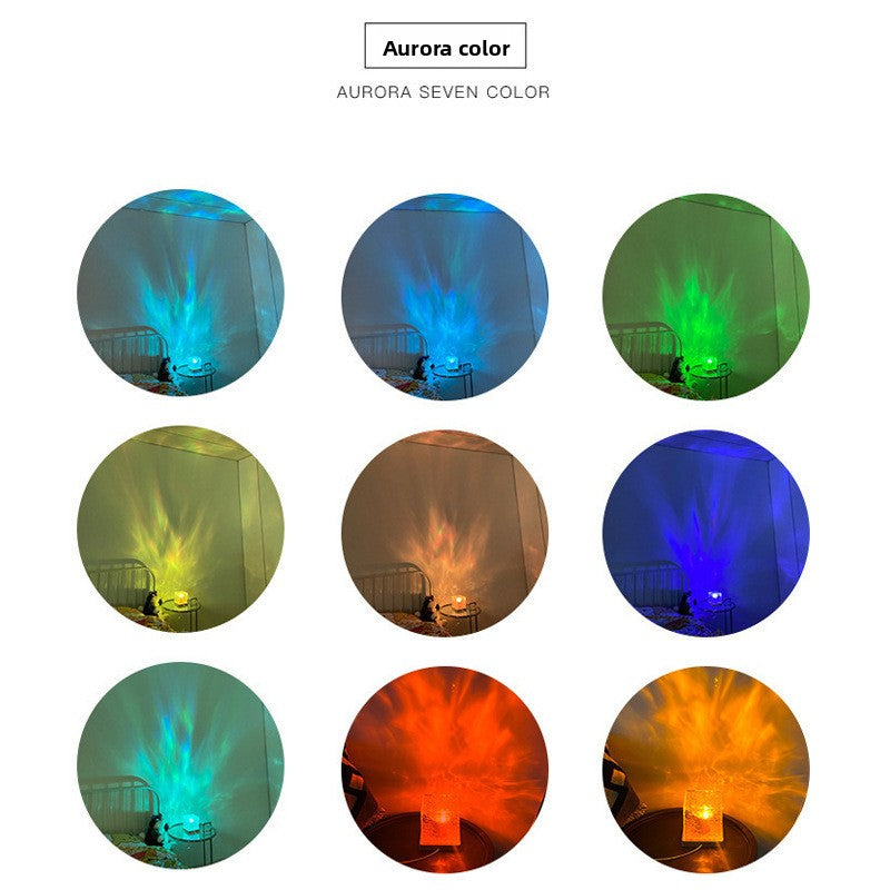 Ripple-pattern night light