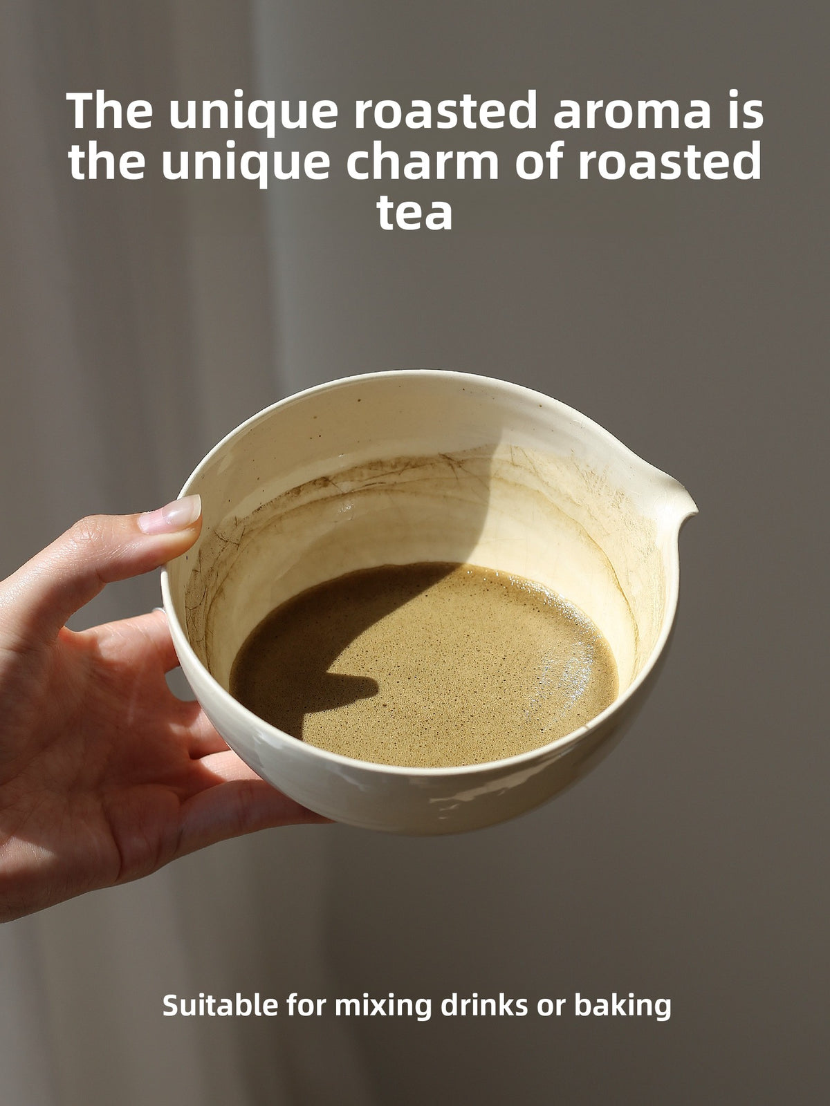 Roasted green tea powder