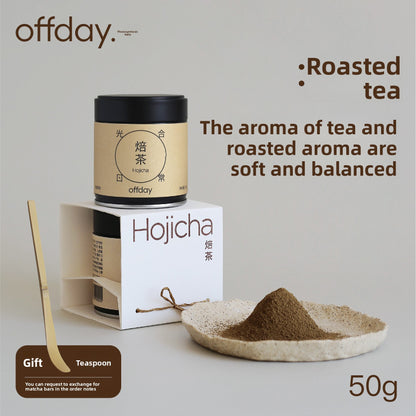 Roasted green tea powder