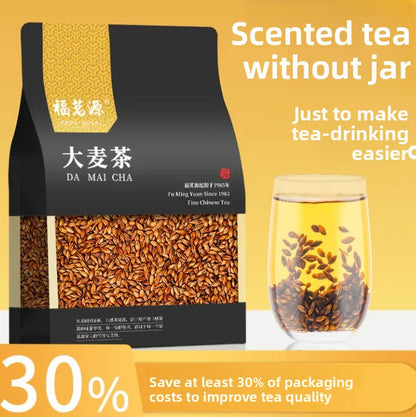 Roasted malt, buckwheat, and barley tea