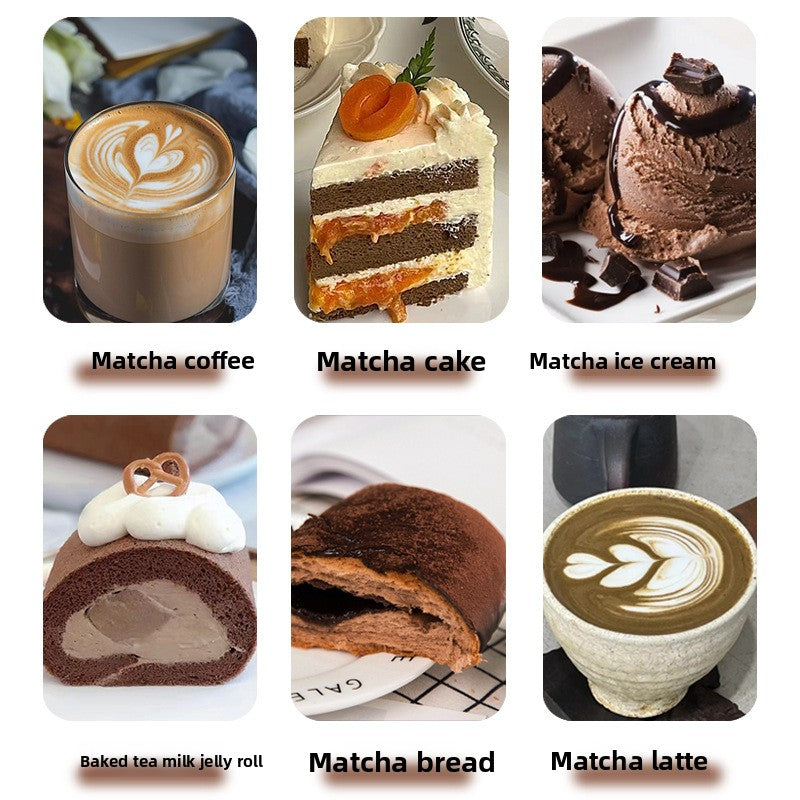 Roasted tea powder as a baking ingredient