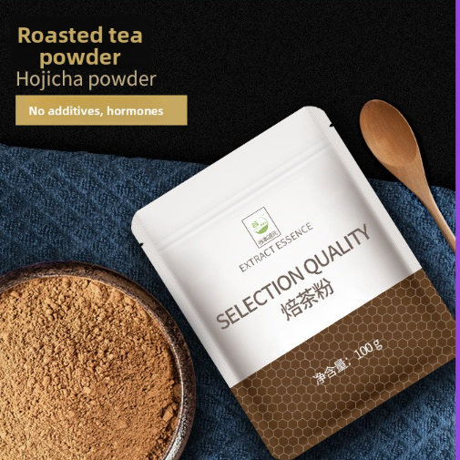 Roasted tea powder as a baking ingredient