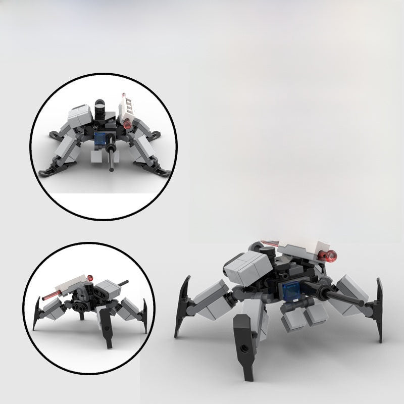 Robot dog fighter model assembled toy