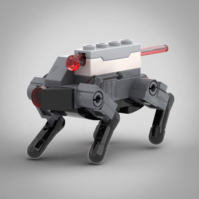 Robot dog fighter model assembled toy
