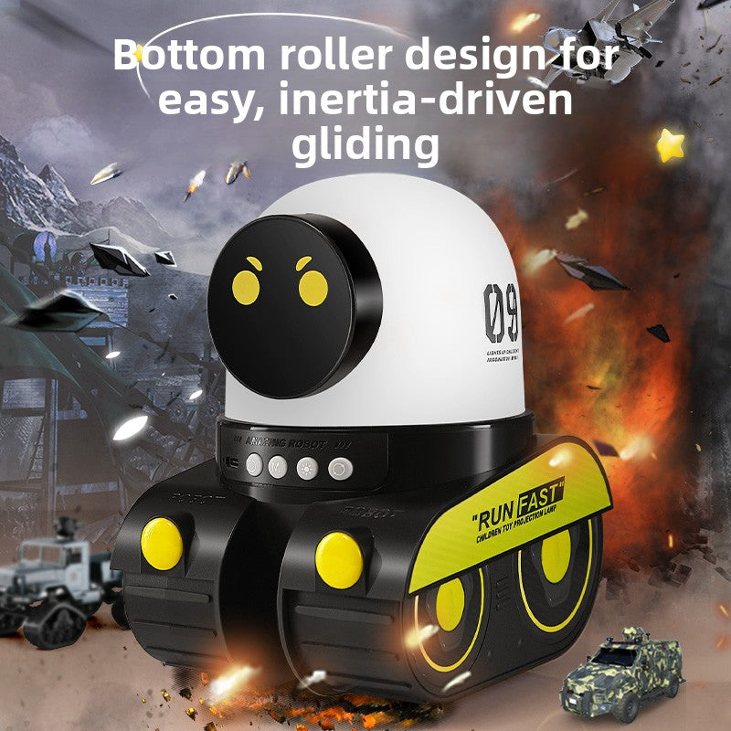 Robot projector light
