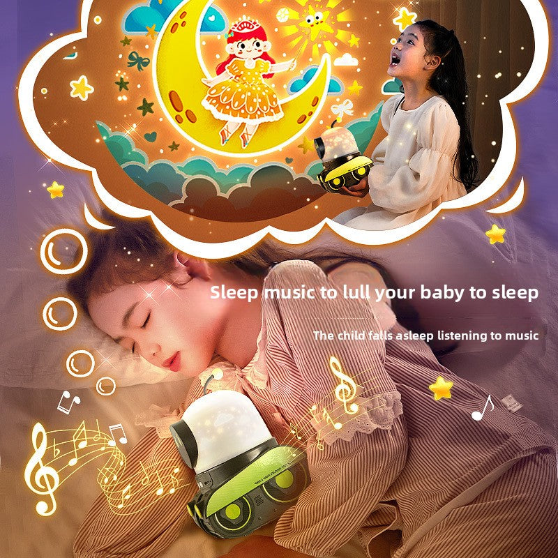 Robot projector light