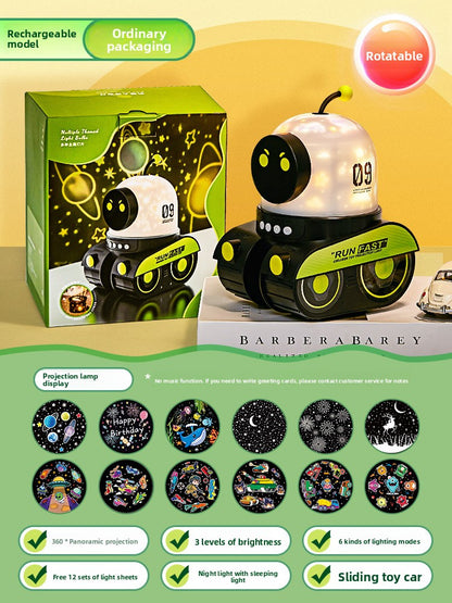 Robot projector light