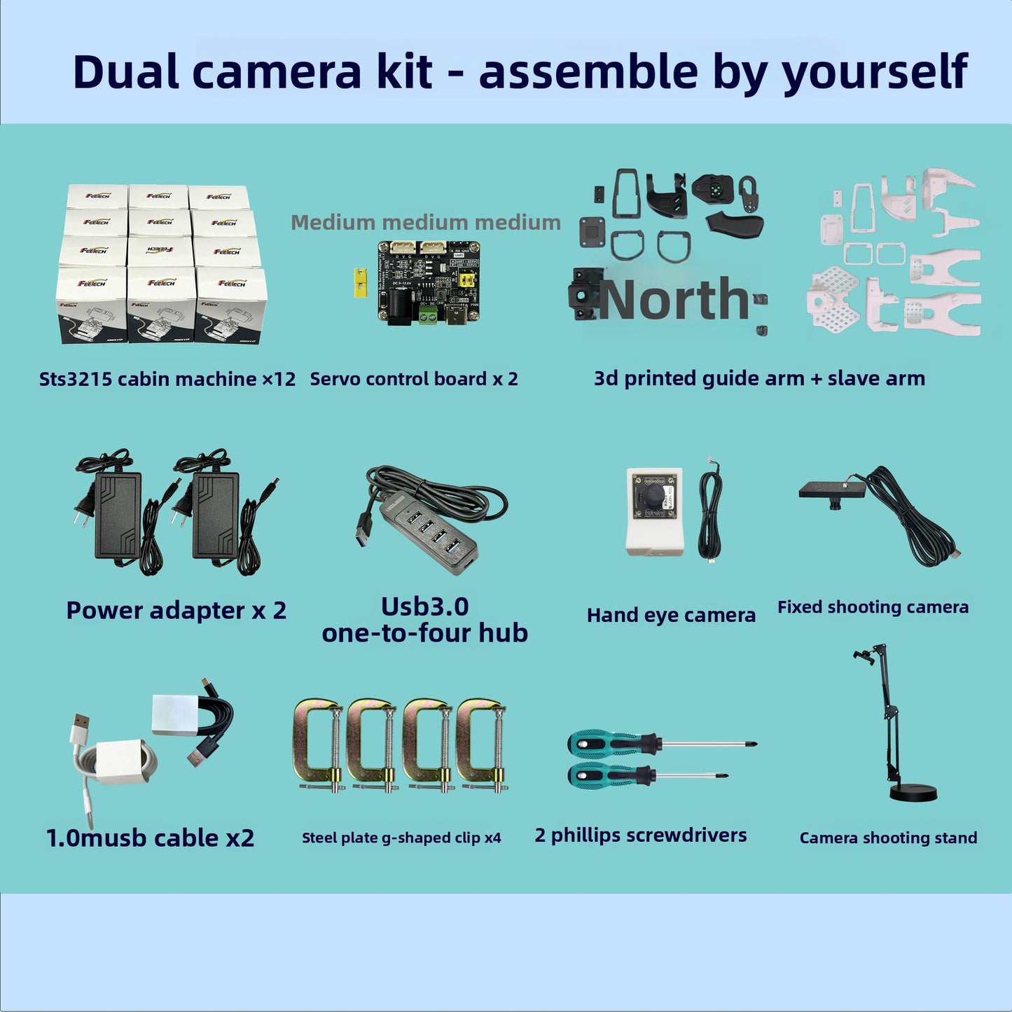 Robotic arm kit