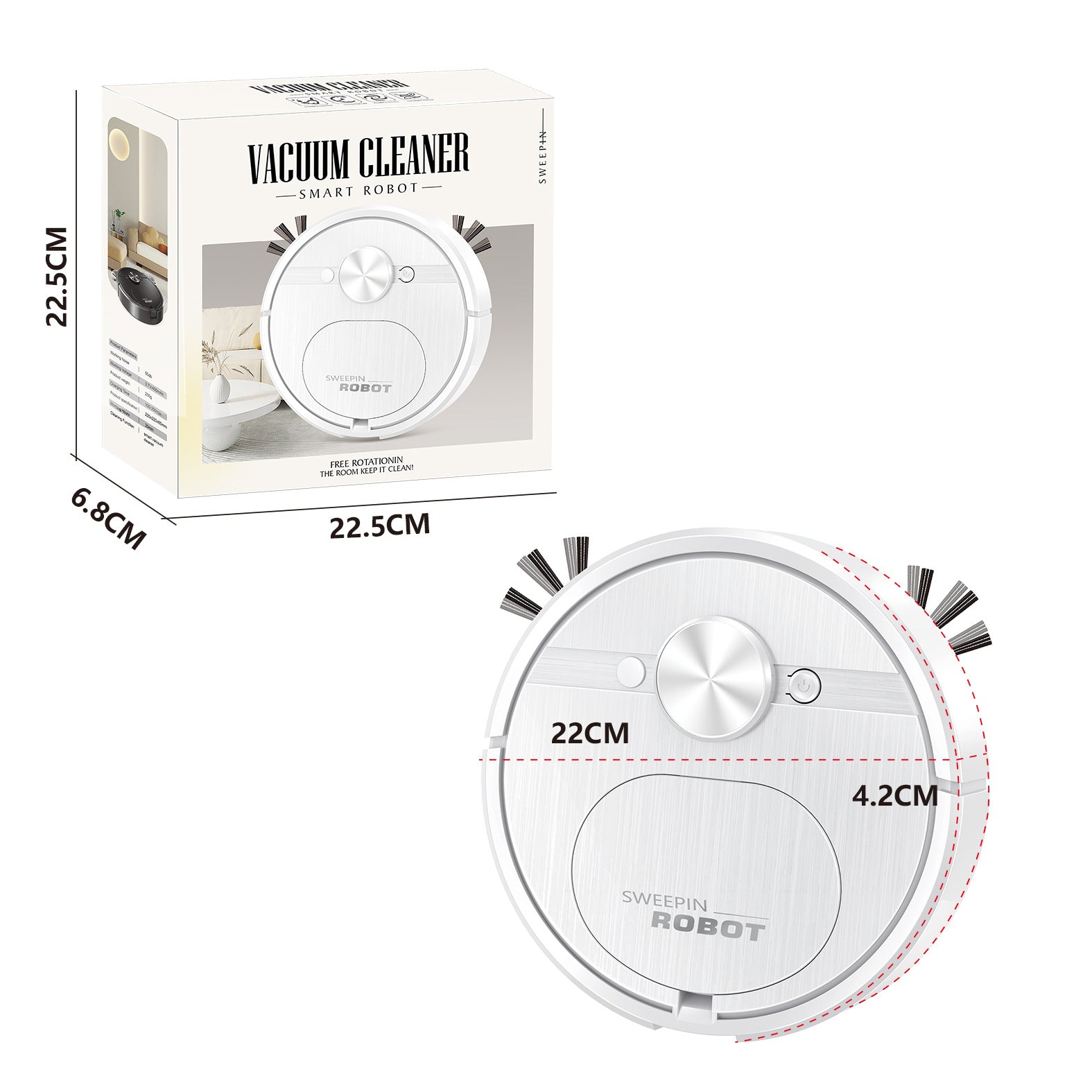 Robotic Vacuum Cleaner
