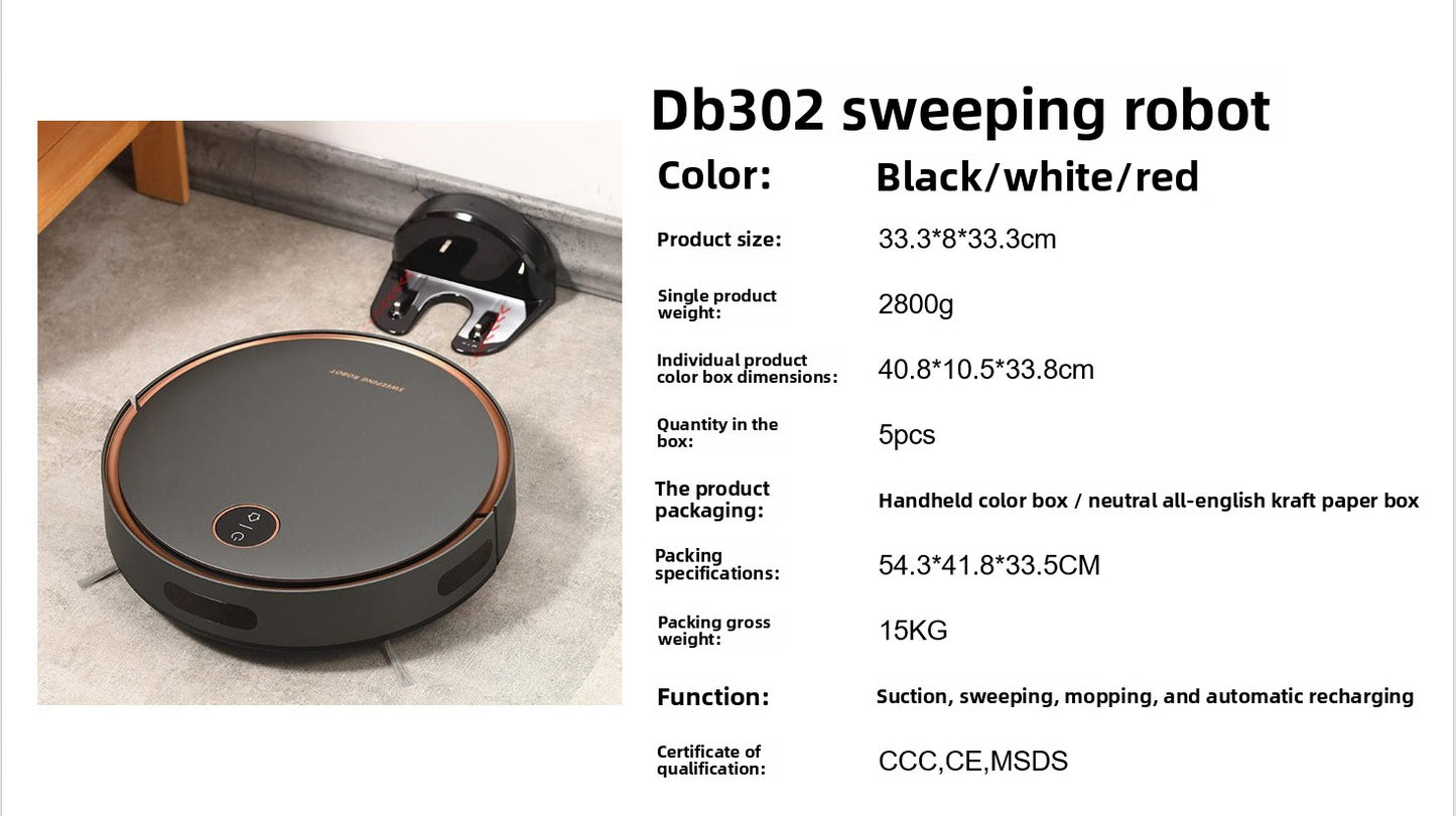 Robotic Vacuum Cleaner with Mopping and Auto Recharge