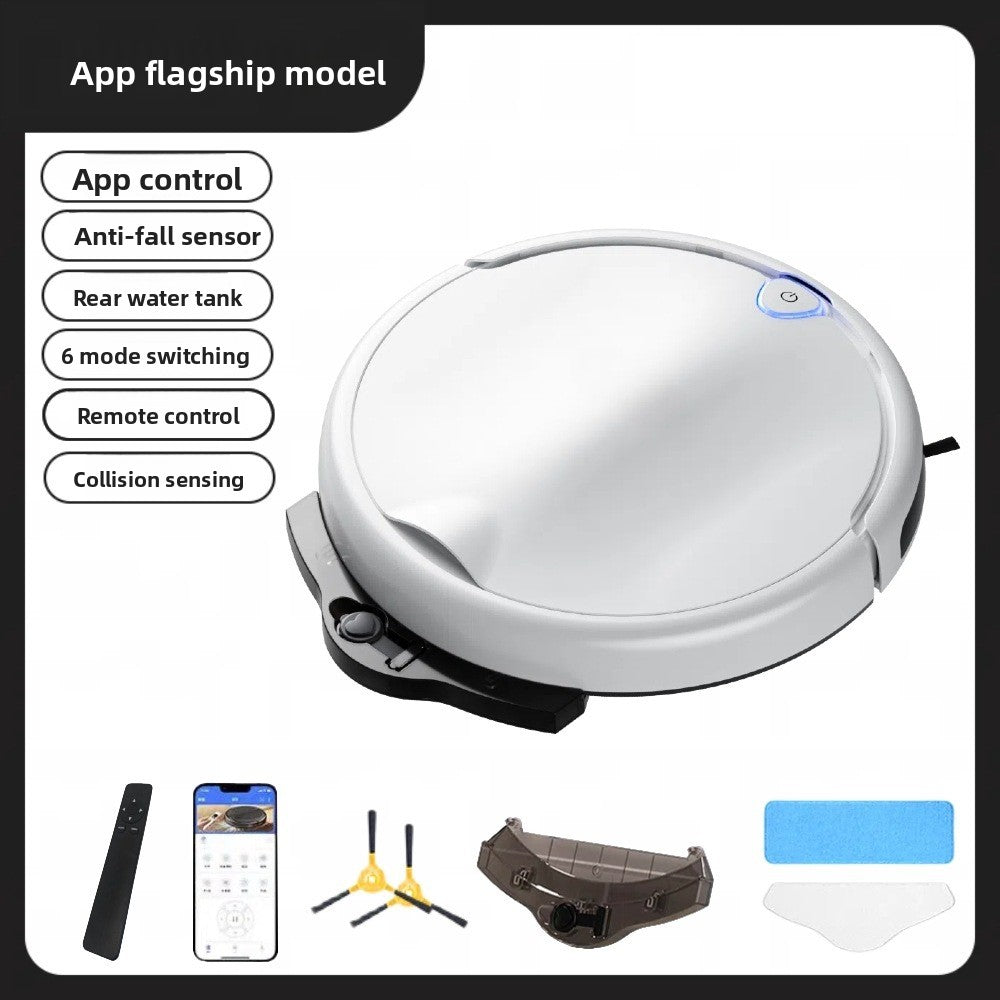Robotic Vacuum Cleaner with Mopping and Auto Recharge