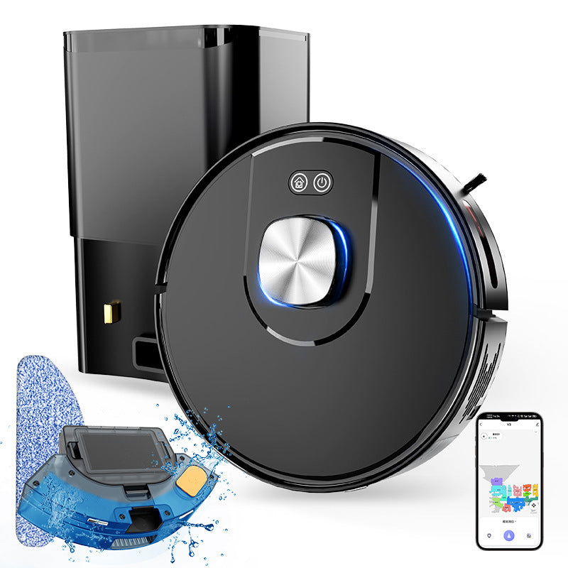 Robotic Vacuum Cleaner with Mopping and Auto Recharge