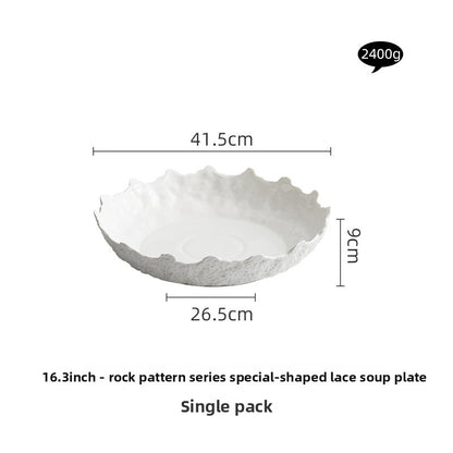 Rock Pattern Ceramic Bowl