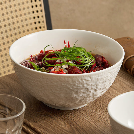 Rock Pattern Ceramic Bowls