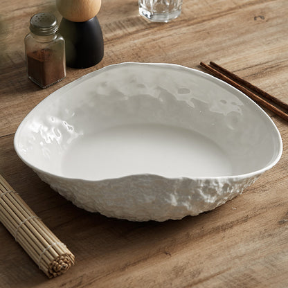 Rock Pattern Ceramic Plates